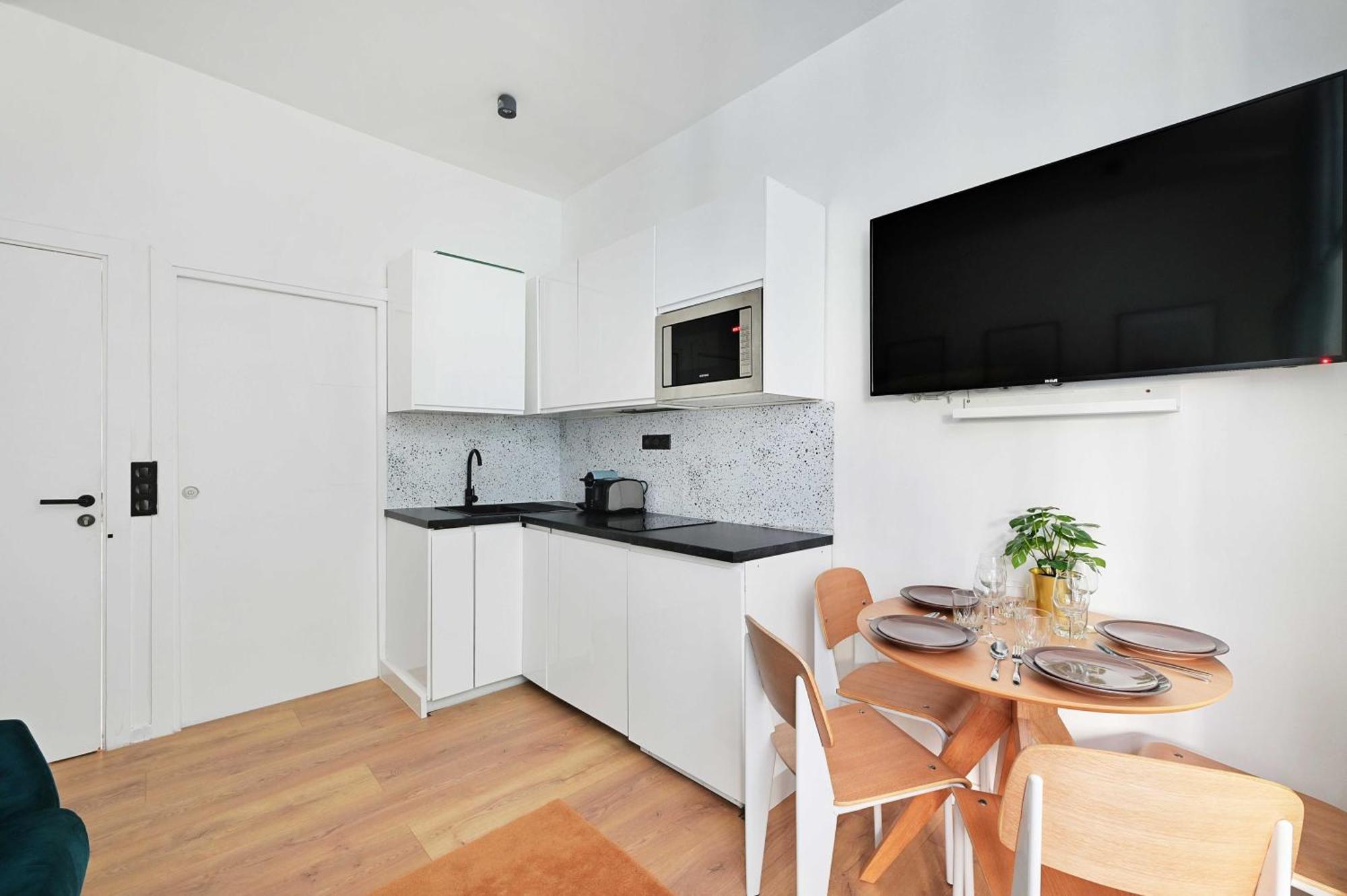 Appartement Charming - 1br-4p - Ac - Marais
